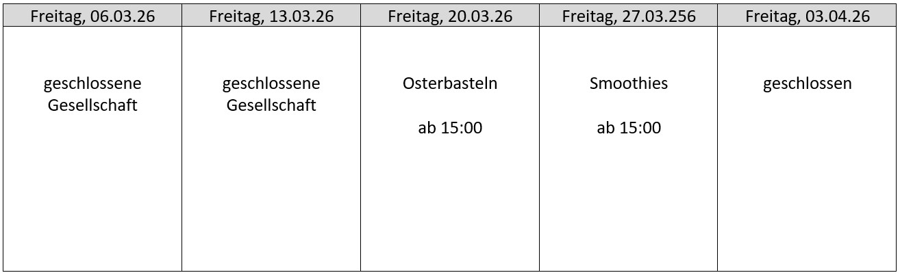 Lebenshilfe Wuppertal_Luisentreff_Programm März 2026 Lebenshilfe Wuppertal_Luisentreff_Programm März 2026